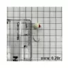 Мормишка Finnex свинець із камінцем Swarovski 0,70г D-5мм  біла  (10 шт) ЦІНА ЗА 1шт