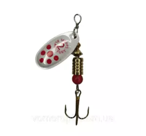 Вертушка Boya By Black Fury біла червона.кр. №1 вага 3 грама Вертушка Boya By Black Fury біла червона.кр. №1 вага 3 грама