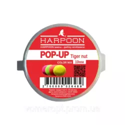 Бойл HARPOON Pop UP 10мм COLOR MIX  Tiger nut ( Салат,Помаранч,Жовтий,Рожевий)