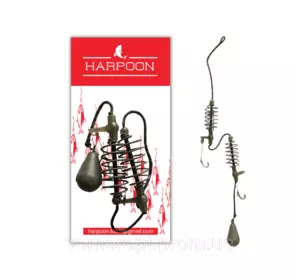 Монтаж "HARPOON" Вбивця Карася  ЛІДКОР 2 пружини 30г ( 5шт в уп. ) Монтаж "HARPOON" Вбивця Карася  ЛІДКОР 2 пружини 30г ( 5шт в уп. )