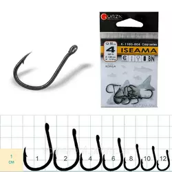 Гачки GURZA ISEAMA   BN  #6  (10шт в уп) Гачки GURZA ISEAMA   BN  #6  (10шт в уп)