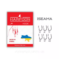 Гачки HARPOON ISEAMA  7шт  №10