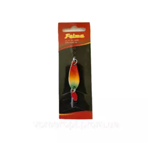 Блешня-Коливалка FEIMA SN-020001 5г  Червоно жовто бірюзовий відтінок Блешня-Коливалка FEIMA SN-020001 5г  Червоно жовто бірюзовий відтінок