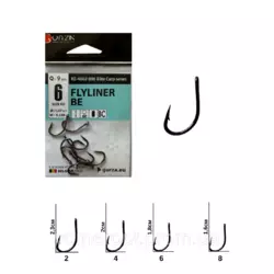 Гачки GURZA Flyliner Brazed Eye BC (Ø1,07мм)  #6 8шт  (10шт в уп) Гачки GURZA Flyliner Brazed Eye BC (Ø1,07мм)  #6 8шт  (10шт в уп)