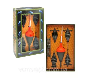 Риболовний набір "ТОВСТОЛОБ" (4 кормушки) Риболовний набір "ТОВСТОЛОБ" (4 кормушки)