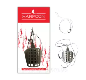 Монтаж HARPOON "ФІДЕР" Кормушка ПЛАСТИК Асиметрична Петля 40г        (5шт в уп) Монтаж HARPOON "ФІДЕР" Кормушка ПЛАСТИК Асиметрична Петля 40г        (5шт в уп)