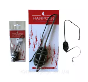 Монтаж HARPOON "Arс FLAT" in line  60г      (5шт в уп) Монтаж HARPOON "Arс FLAT" in line  60г      (5шт в уп)