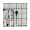 Мормишка Finnex свинець із камінцем Swarovski 0,70г D-5мм  чорна  (10 шт) ЦІНА ЗА 1шт