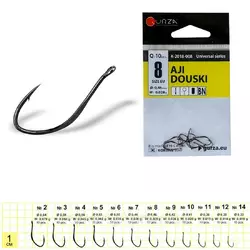 Гачки GURZA AJI DOUSK  BN #12 (10шт в уп) Гачки GURZA AJI DOUSK  BN #12 (10шт в уп)