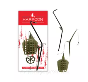 Монтаж HARPOON "ФІДЕР" Кормушка ПЛАСТИК 2 гачки  30г        (5шт в уп) Монтаж HARPOON "ФІДЕР" Кормушка ПЛАСТИК 2 гачки  30г        (5шт в уп)