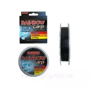 Волосінь RAINBOW CARP 100м  0,28мм