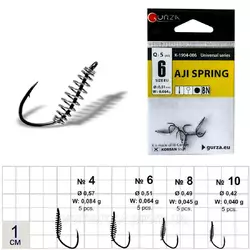 Гачки GURZA AJI SPRING BN #10  (10шт в уп) Гачки GURZA AJI SPRING BN #10  (10шт в уп)