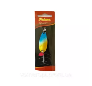 Блешня-Коливалка FEIMA SN-020001 9г  Жовто-блакитна Блешня-Коливалка FEIMA SN-020001 9г  Жовто-блакитна