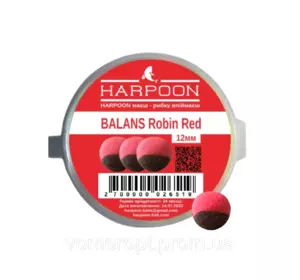 Бойл HARPOON BALANS 12мм ROBIN RED Рожево-Коричневий